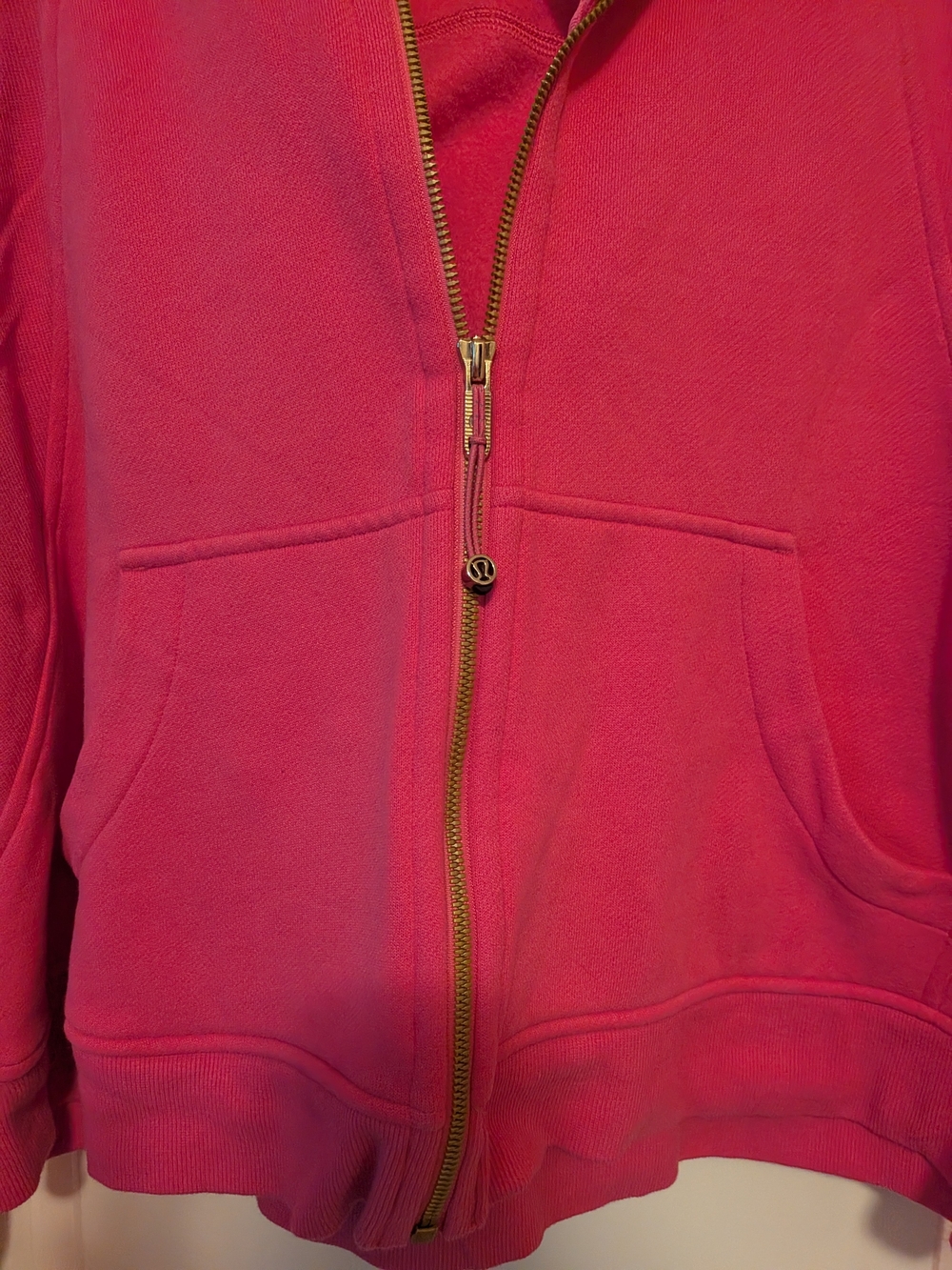 lululemon athletica Bright Pink Zip Hooded Scuba - Picture 2 of 6